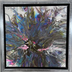 Colors of blue and red