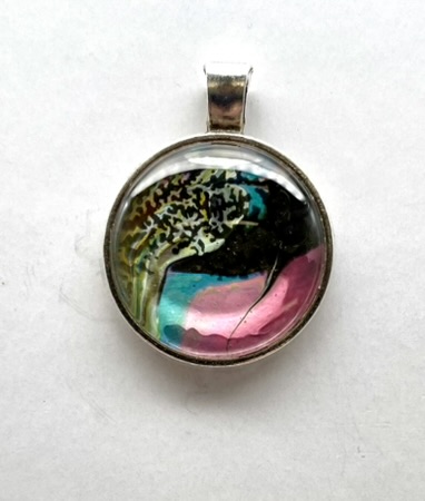 Pendant silver look (steel)