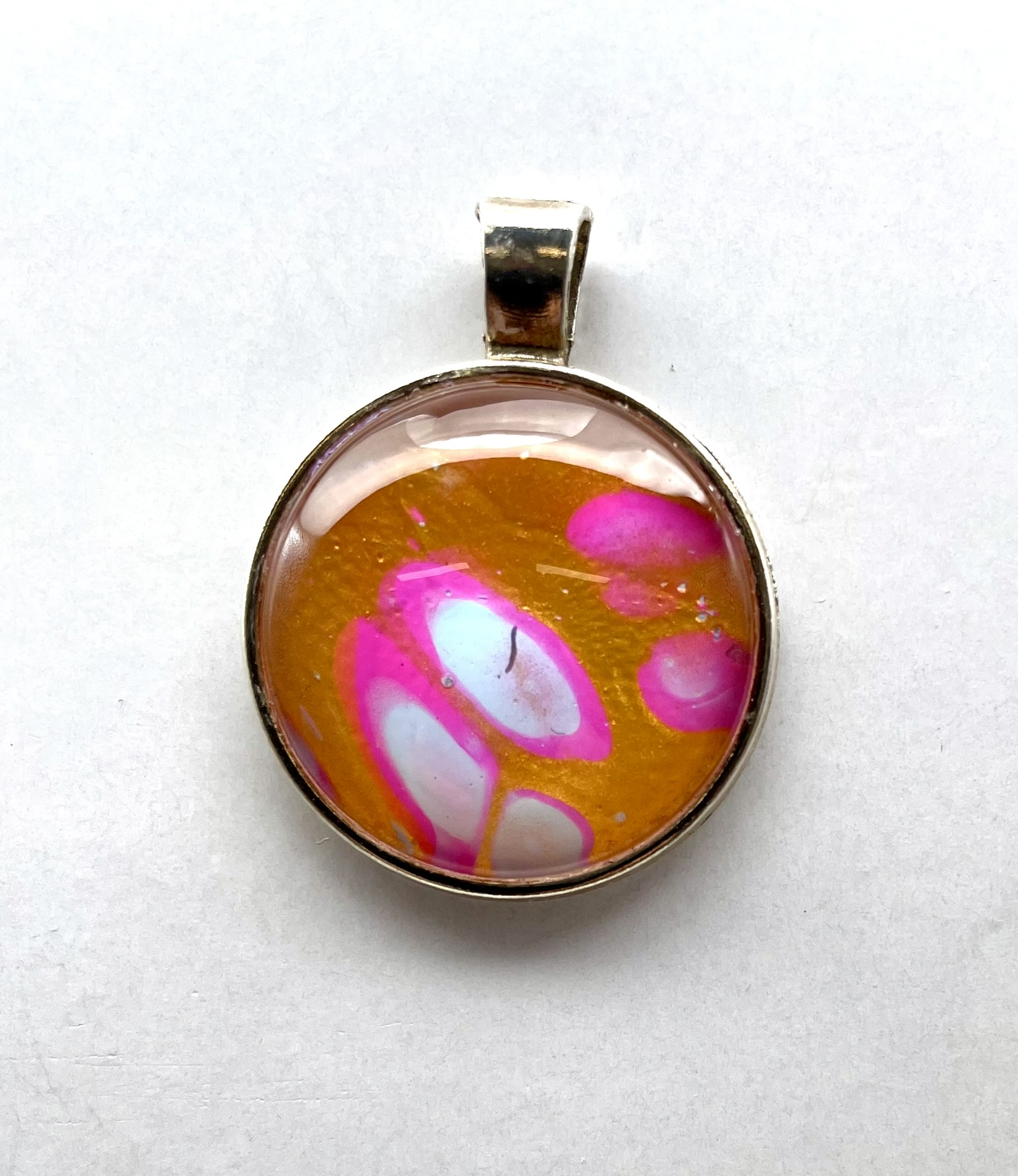 Pendant silver look (steel)