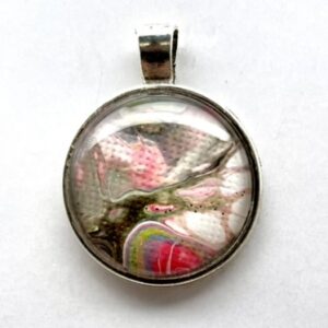 Pendant silver look (steel)