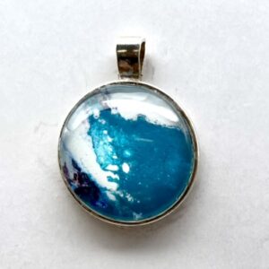 Pendant silver look (steel)