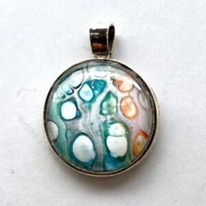 Pendant silver look (steel)