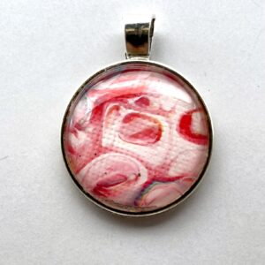 Pendant silver look (steel)