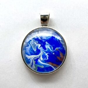 Pendant silver look (steel)