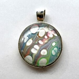 Pendant silver look (steel)