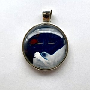 Pendant silver look (steel)