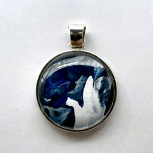 Pendant silver look (steel)