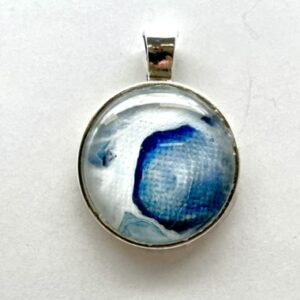 Pendant silver look (steel)