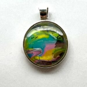 Pendant silver look (steel)