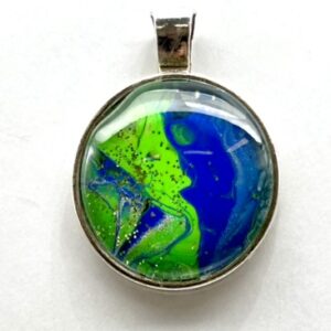 Pendant silver look (steel)