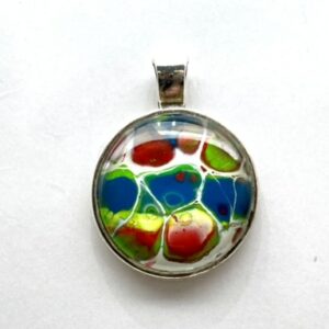 Pendant silver look (steel)