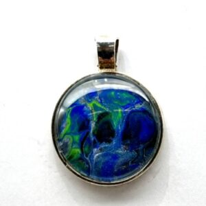 Pendant silver look (steel)