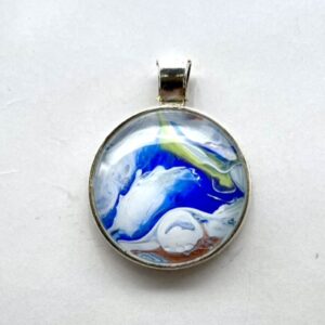 Pendant silver look (steel)