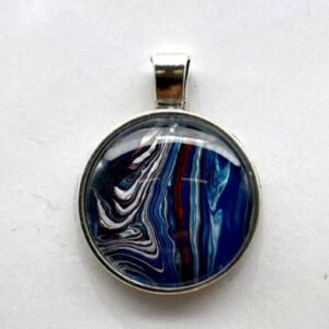 Pendant silver look (steel)