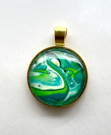 Pendant Golden look (Steel)