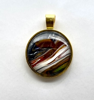 Pendant Golden look (Steel)